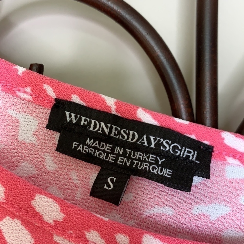 ASOS Wednesday’s Girl Pink Leopard Babydoll Dress - Picture 6 of 9